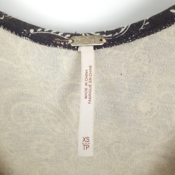 Free People Paisley Print Boho Dress - Picture 6 of 9